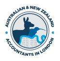Australian & New Zealand Accountants In London Logo